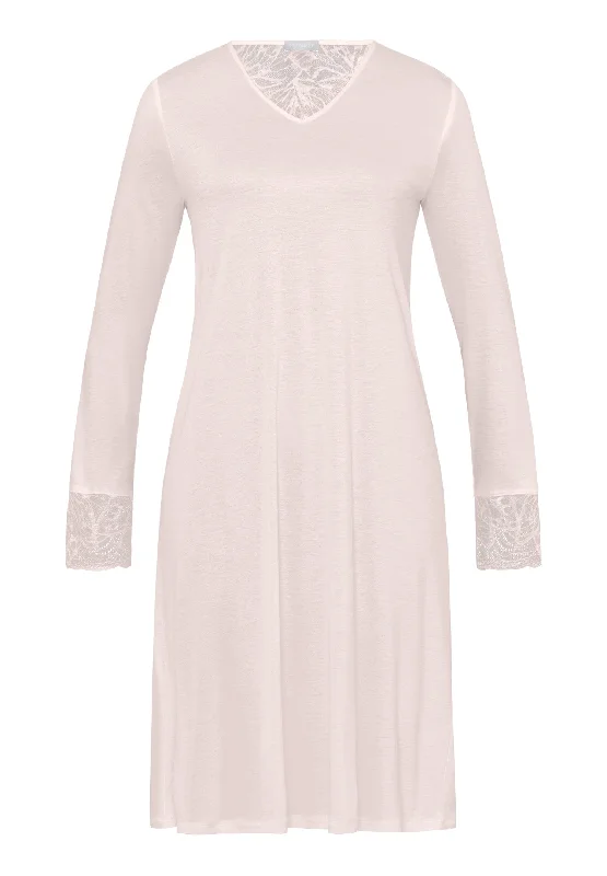 74989 Elia Long Sleeve Nightgown 100cm - 2303 Salsa Rose