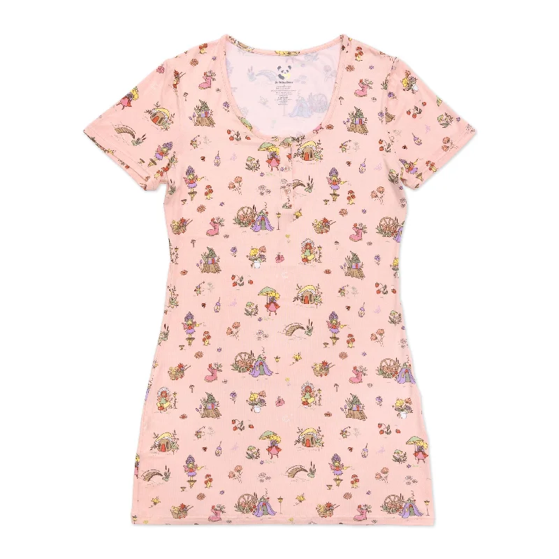 Fairy Garden Bamboo Women's Nightgown