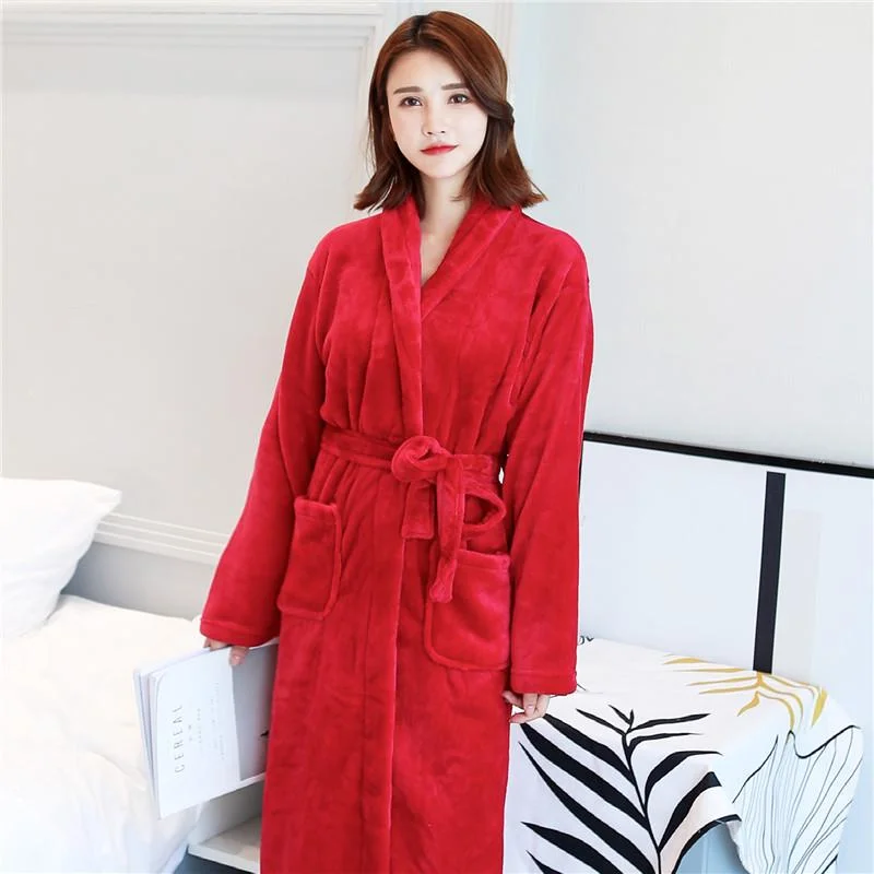 Hotel Spa Collection Herringbone Textured Plush Robe