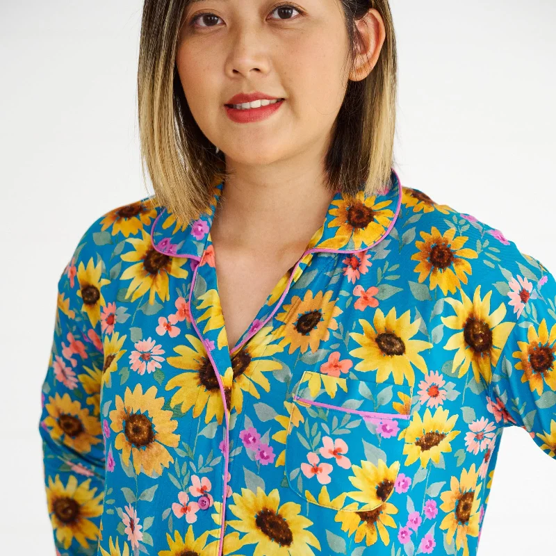 Sunflower Fields Women's Sleep Shirt