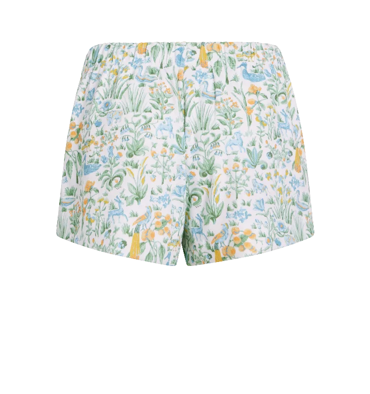 The Gemma Sleep Shorts - Multi Sherwood Forest