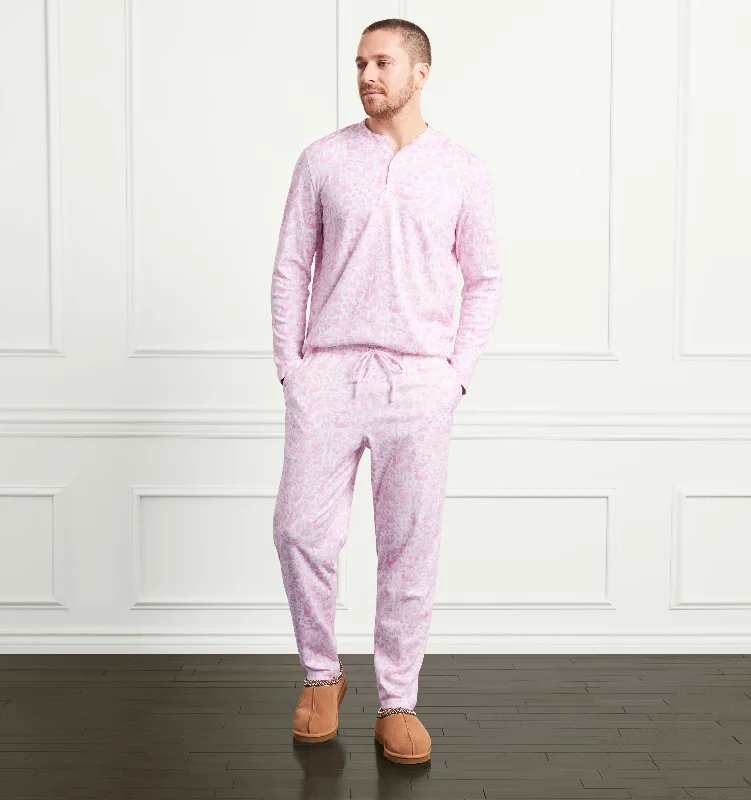 The Harry Sleep Pants - Pink Sherwood Forest