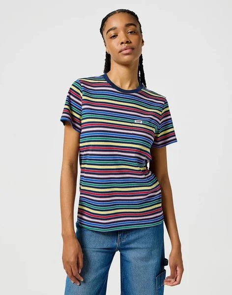 WRANGLER STRIPE TEE 112356456