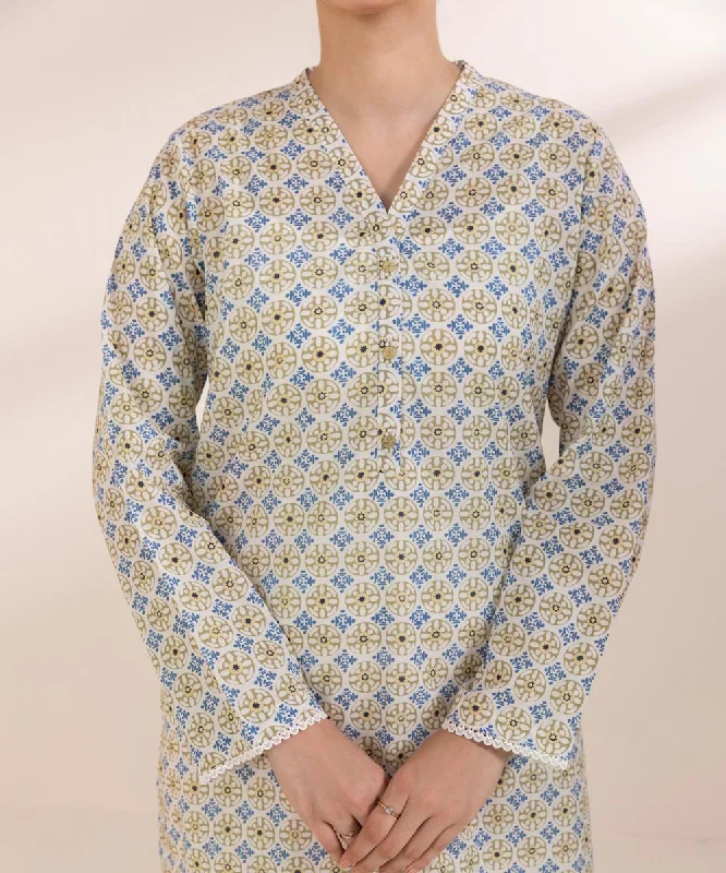 Printed Lawn Shirt