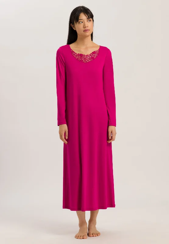 Michelle Long Sleevelong Gown | Fuchsia 74945-2462