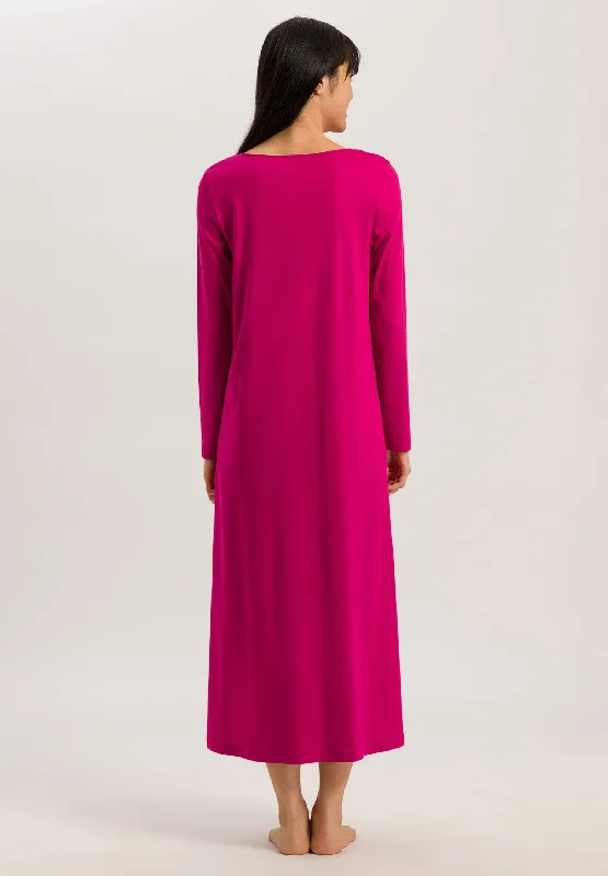 Michelle Long Sleevelong Gown | Fuchsia 74945-2462