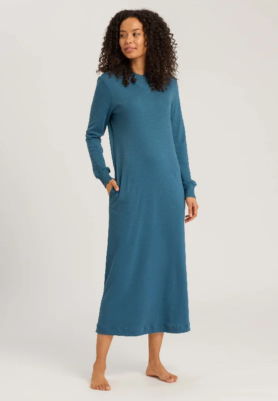 74973 Loane Long Sleeve Nightgown 130cm - 1663 Spruce