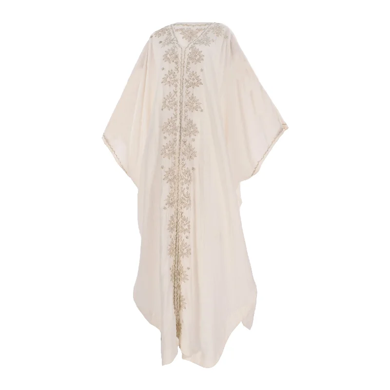 Amore Mio By Hitu Women's White Kaftan