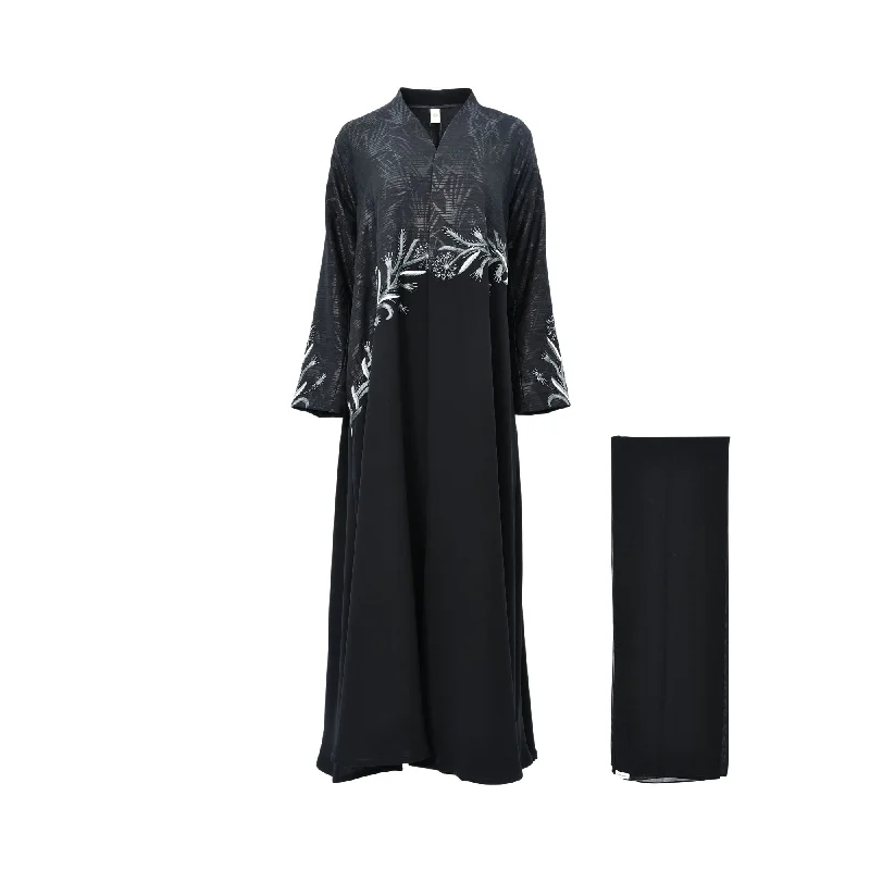 Lamar Women's Black Abaya