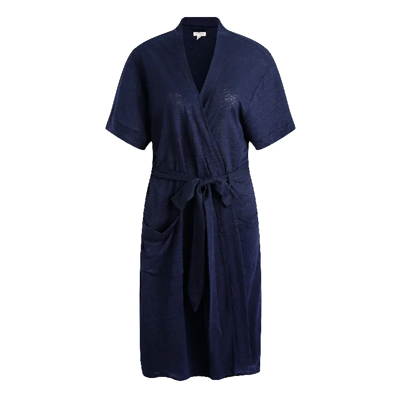 RH Robe Women's Short Sleeve Kimono Cotton Bathrobe Dressing Gown Sleep RHW2753