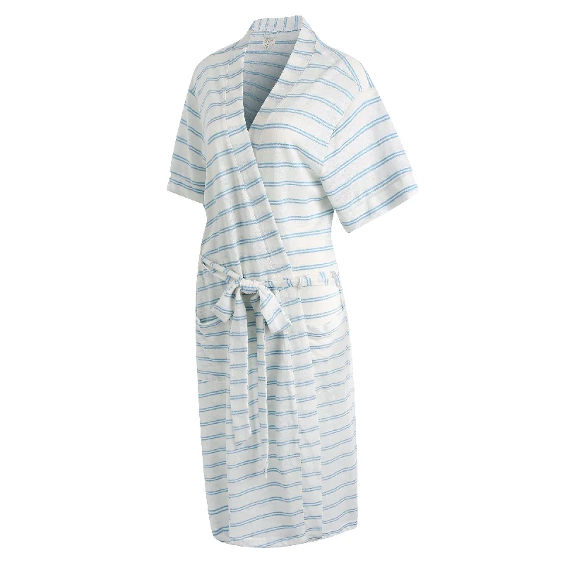 RH Robe Women's Short Sleeve Kimono Cotton Bathrobe Dressing Gown Sleep RHW2753