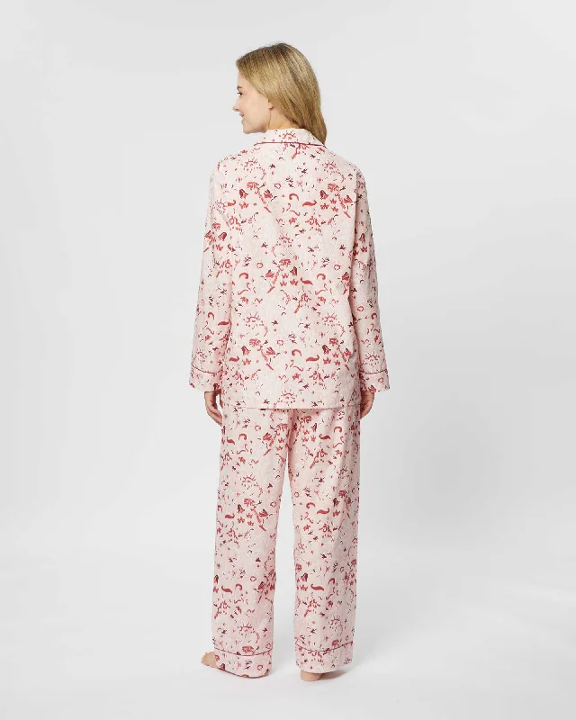 Women's Classic Cotton Pyjamas - Cassey Floral